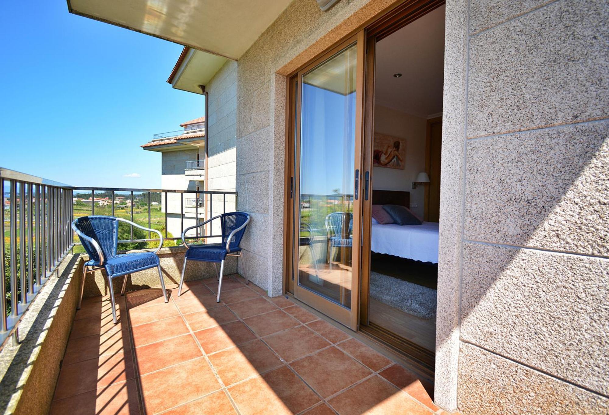Piso Con Terraza A Un Paso De Playa De A Lanzada Leilighet Sanxenxo Eksteriør bilde
